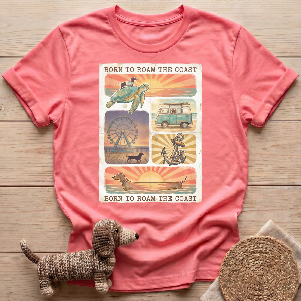 Born To Roam The Coast T-Shirt