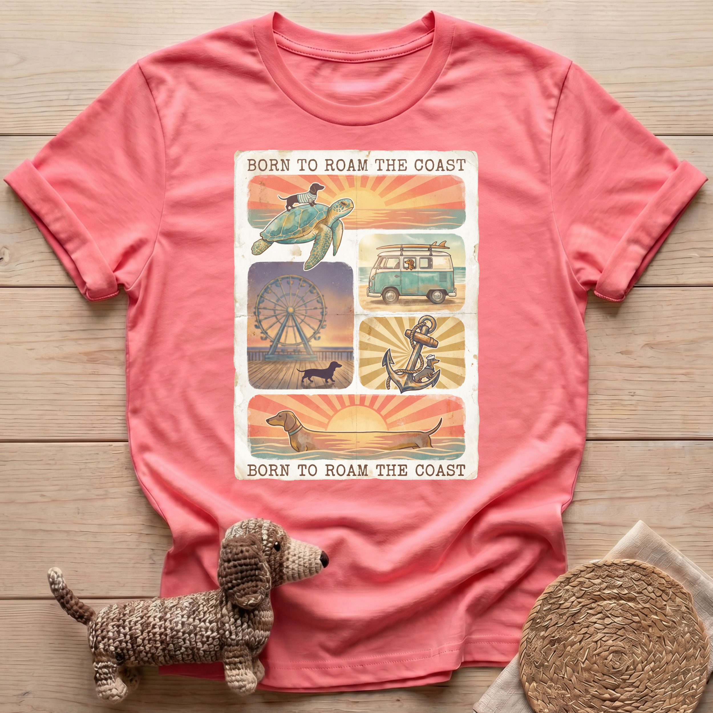 Born To Roam The Coast T-Shirt