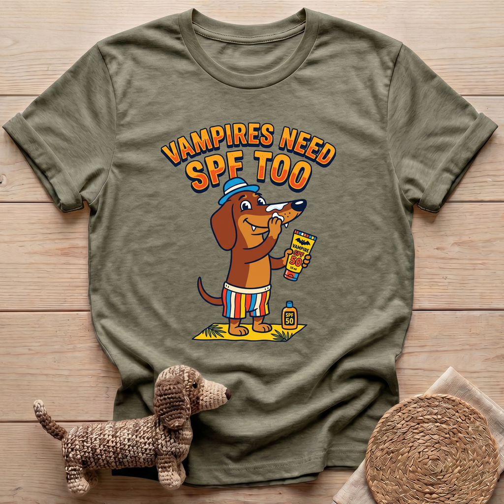 Vampires Need SPF Too T-Shirt