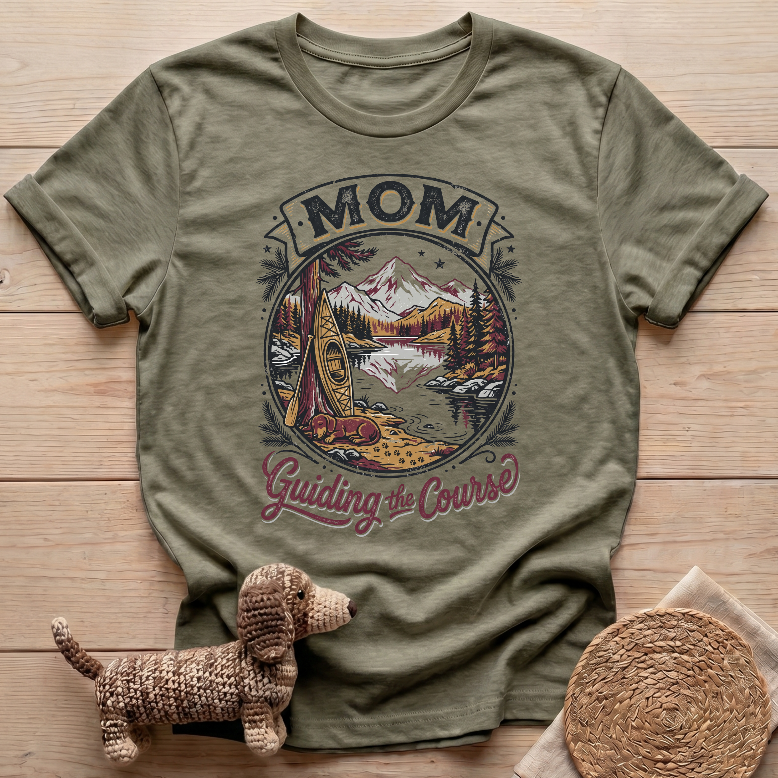 Mom Guiding the Course T-Shirt