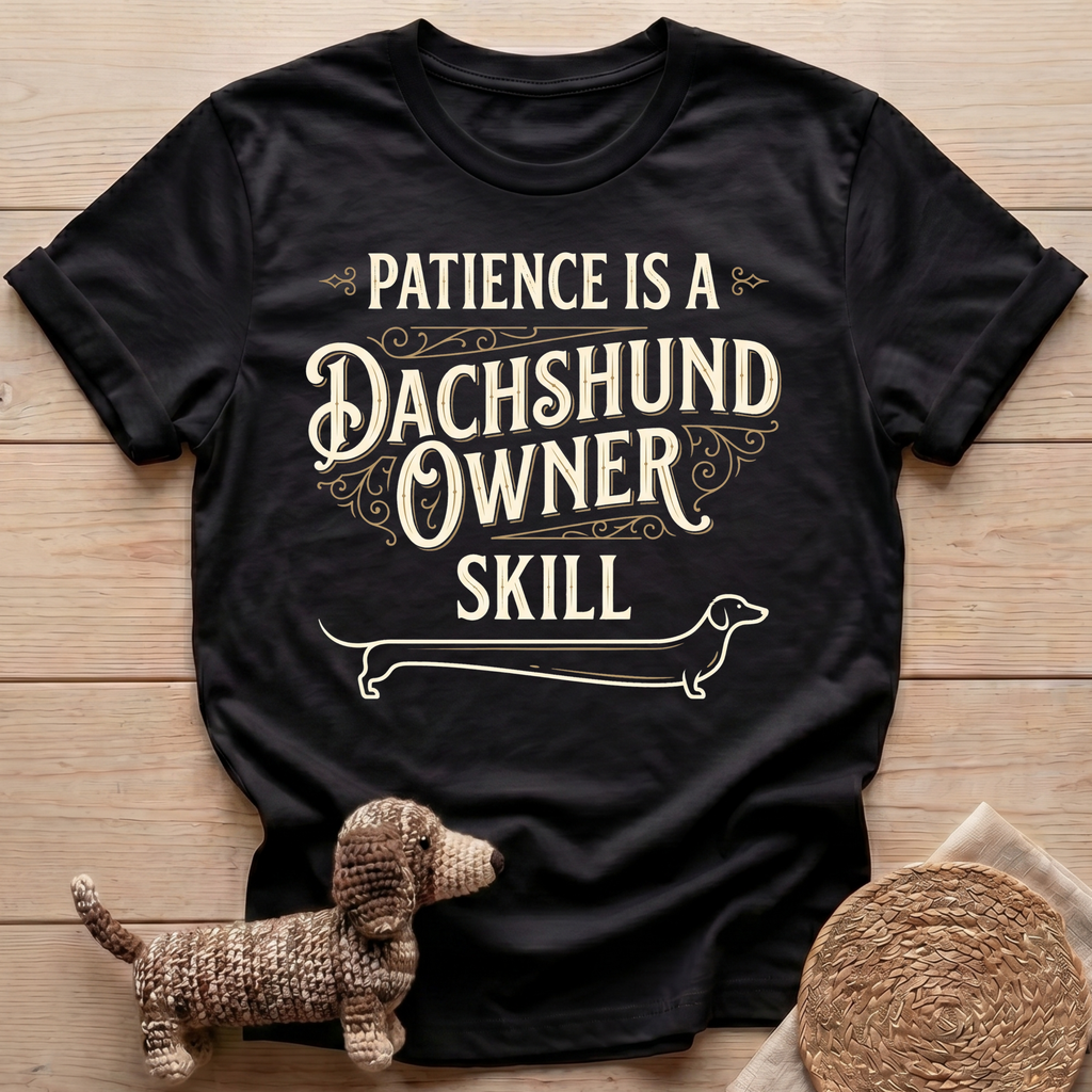 Dachshund Owner Skill T-Shirt