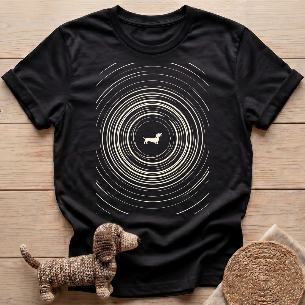 Circle Dachshund T-Shirt