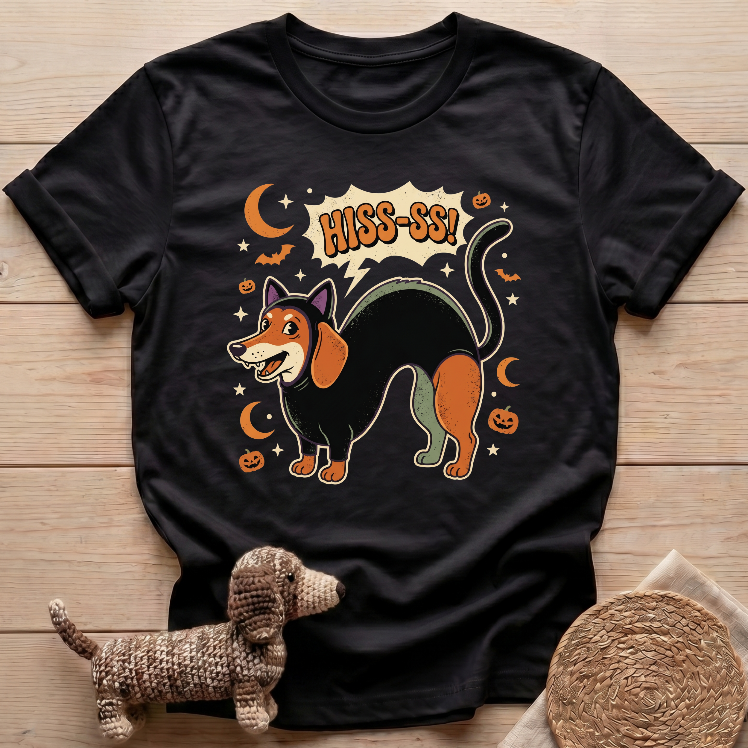 Black Cat Costume T-Shirt