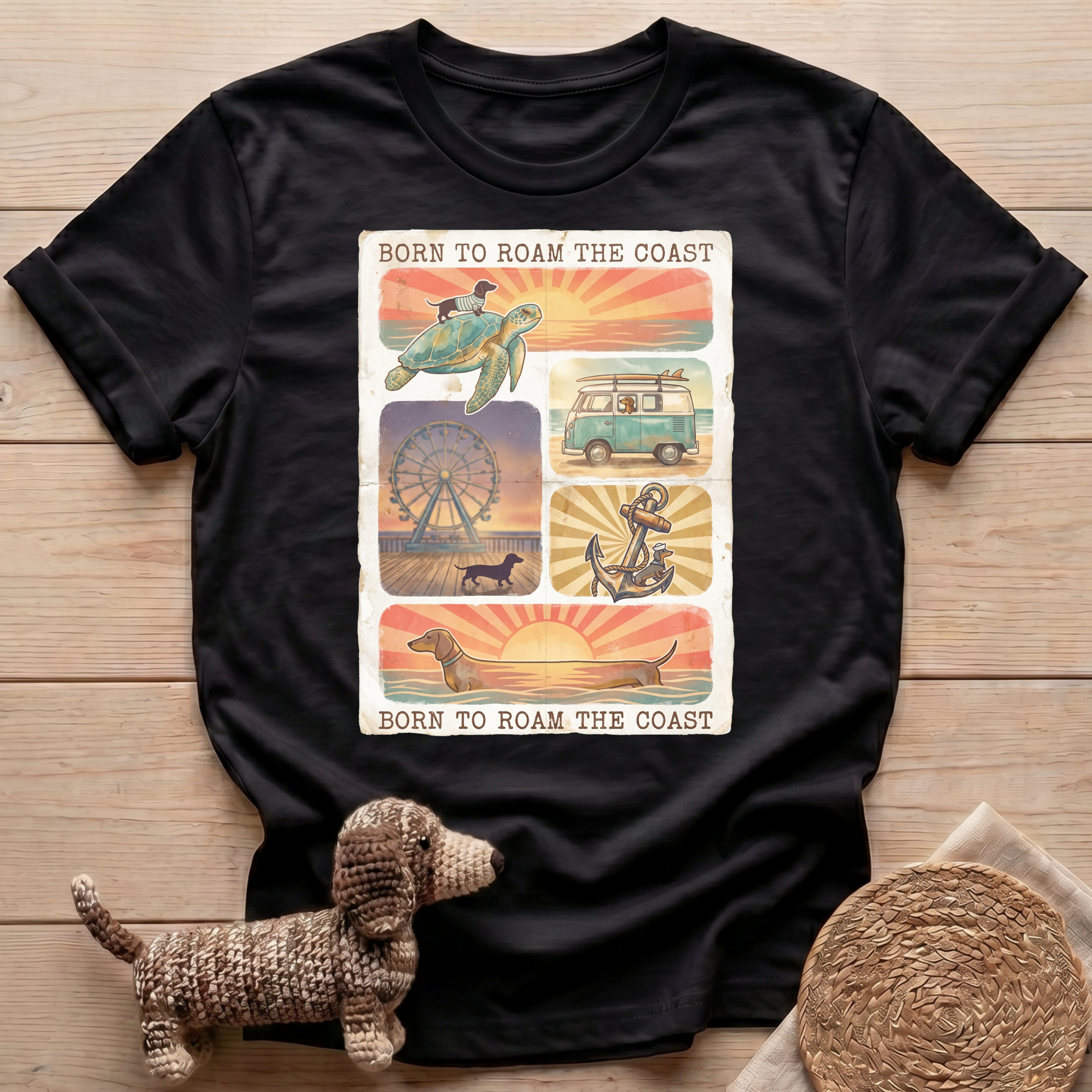 Born To Roam The Coast T-Shirt