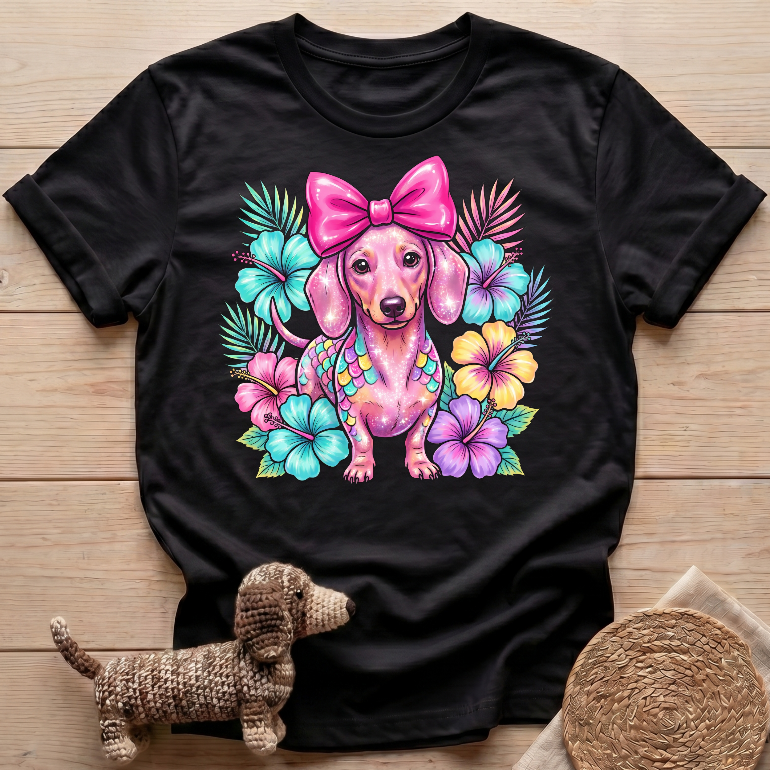 Pink Tropical T-Shirt