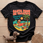 Santa Paws on Vacation T-Shirt