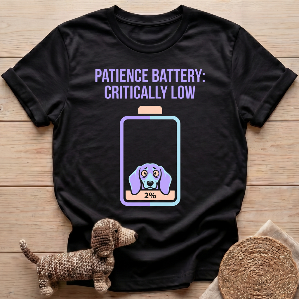 Patience Battery T-Shirt