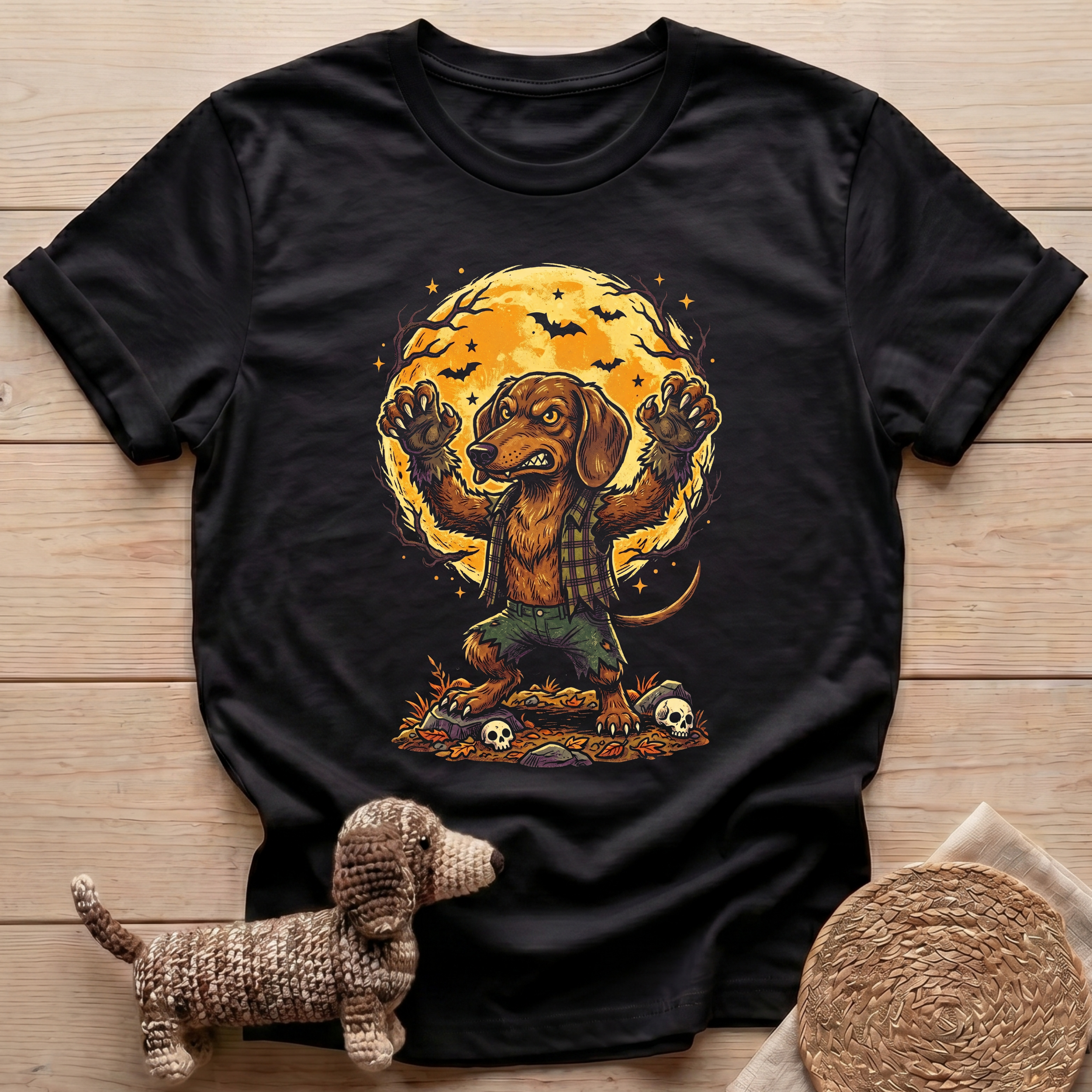 Dachshund Werewolf T-Shirt