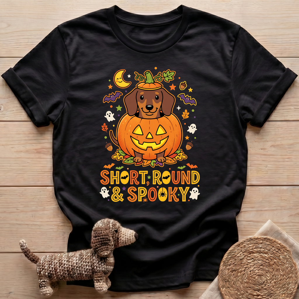 Short Round Spooky T-Shirt