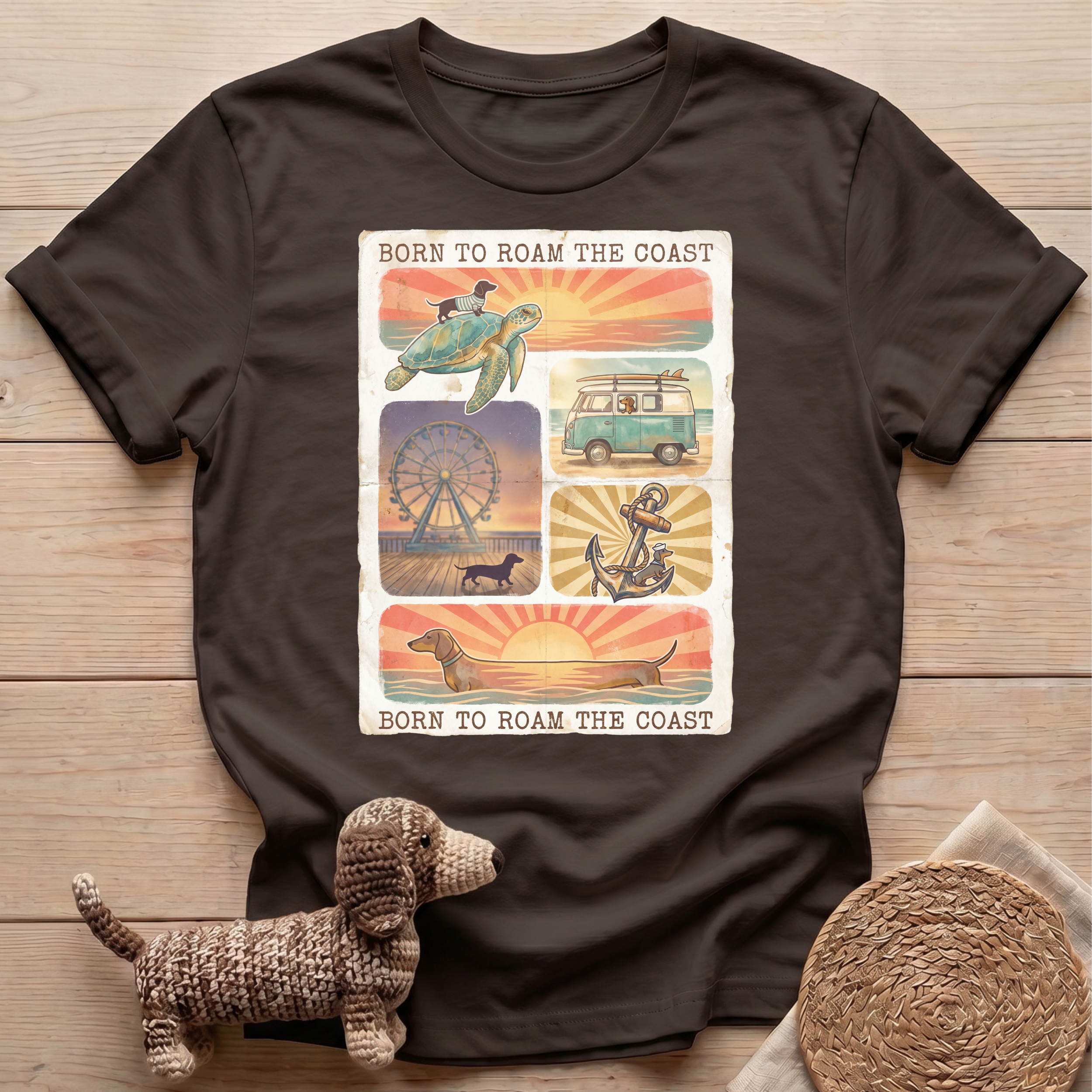 Born To Roam The Coast T-Shirt