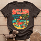 Santa Paws on Vacation T-Shirt