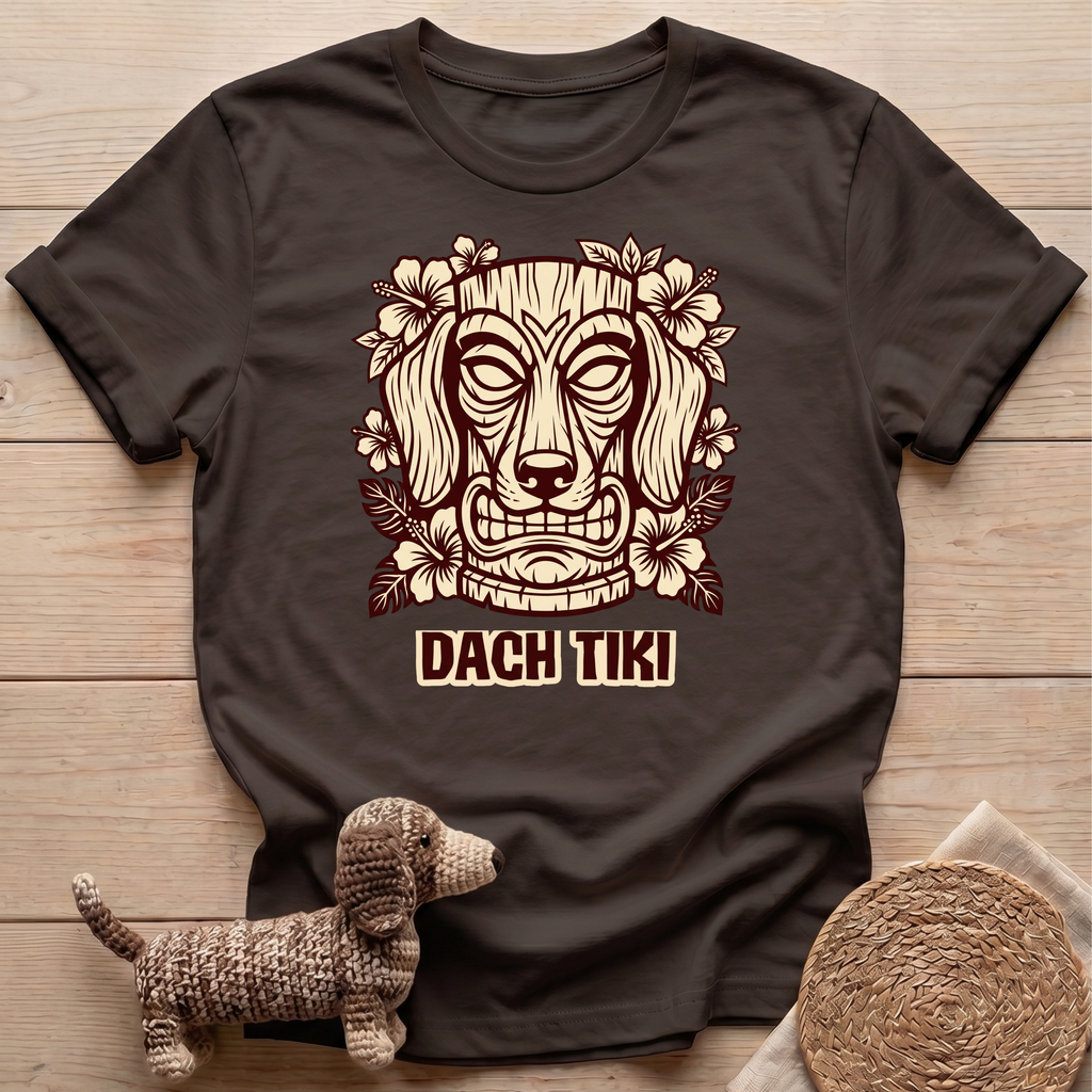 Dach Tiki Totem Mask T-Shirt