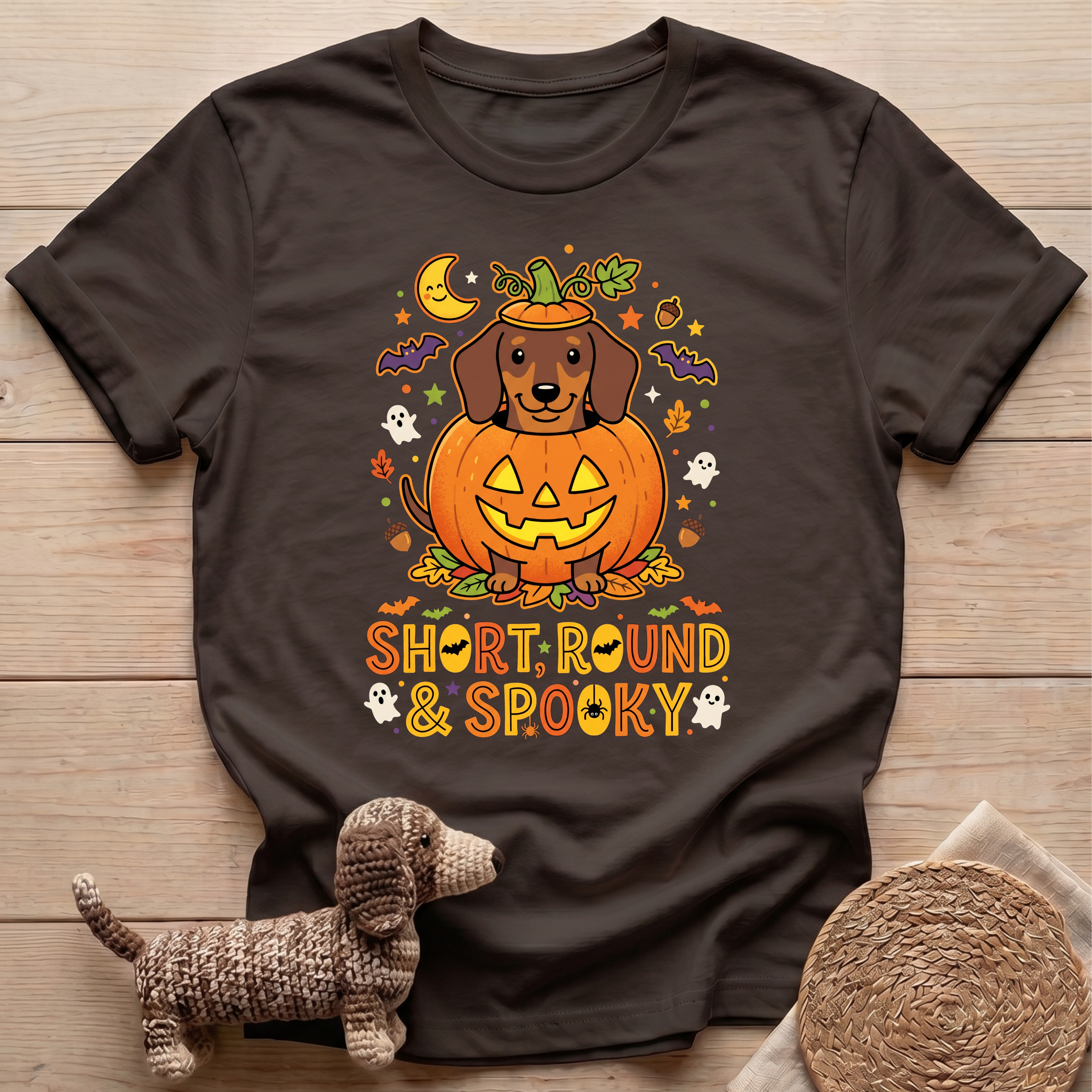 Short Round Spooky T-Shirt