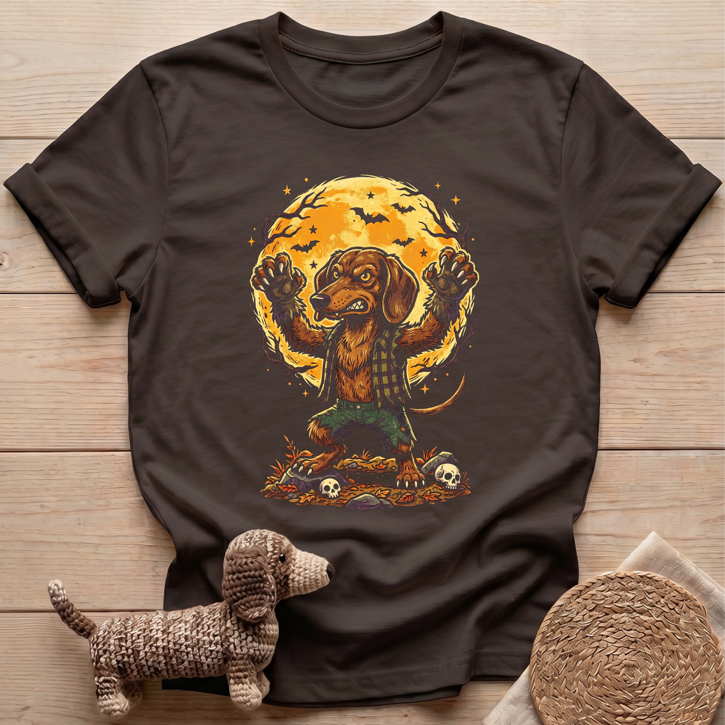 Dachshund Werewolf T-Shirt