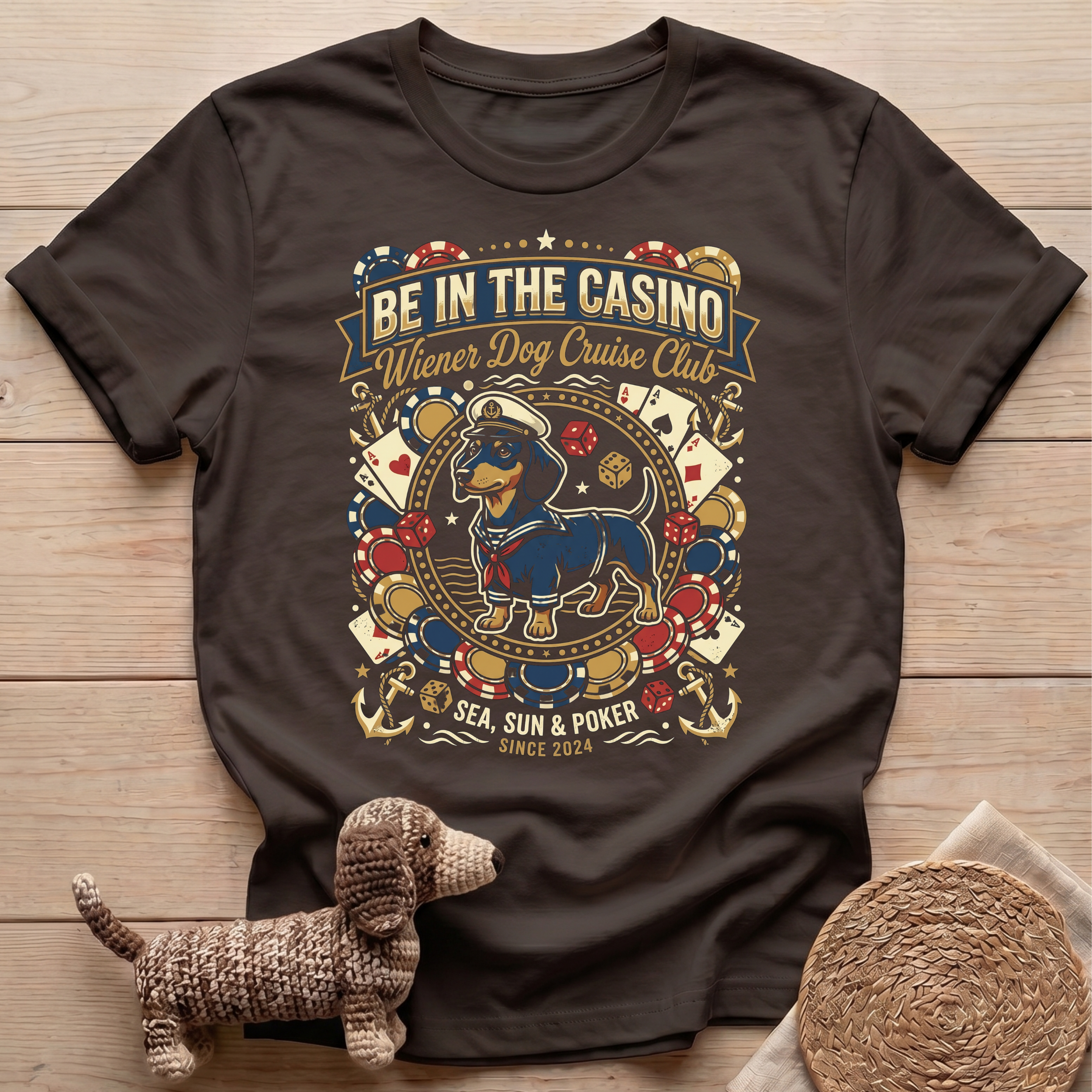 Wiener Dog Cruise Club T-Shirt