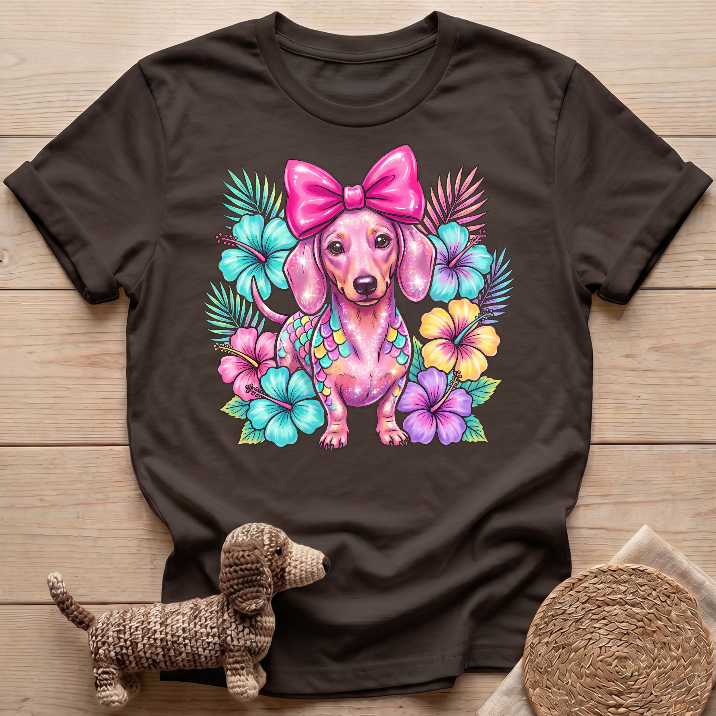 Pink Tropical T-Shirt