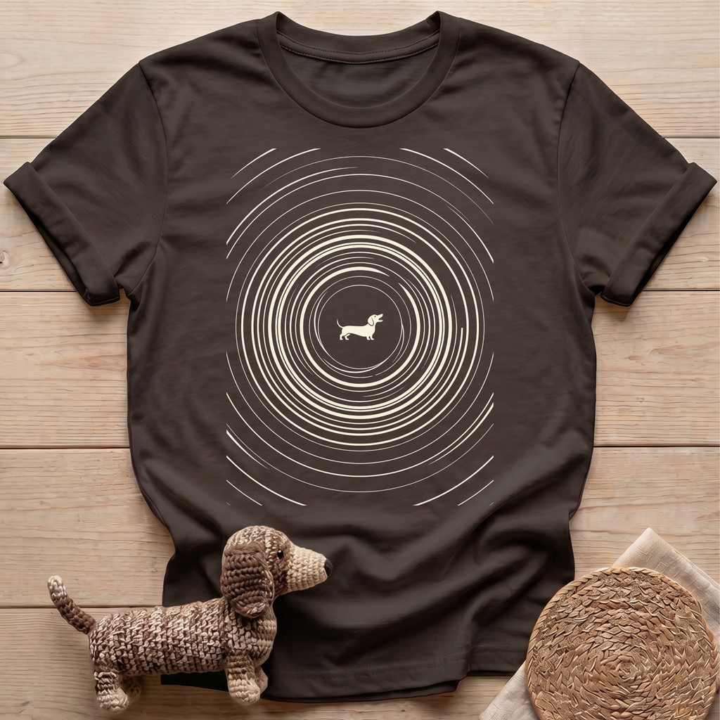Circle Dachshund T-Shirt