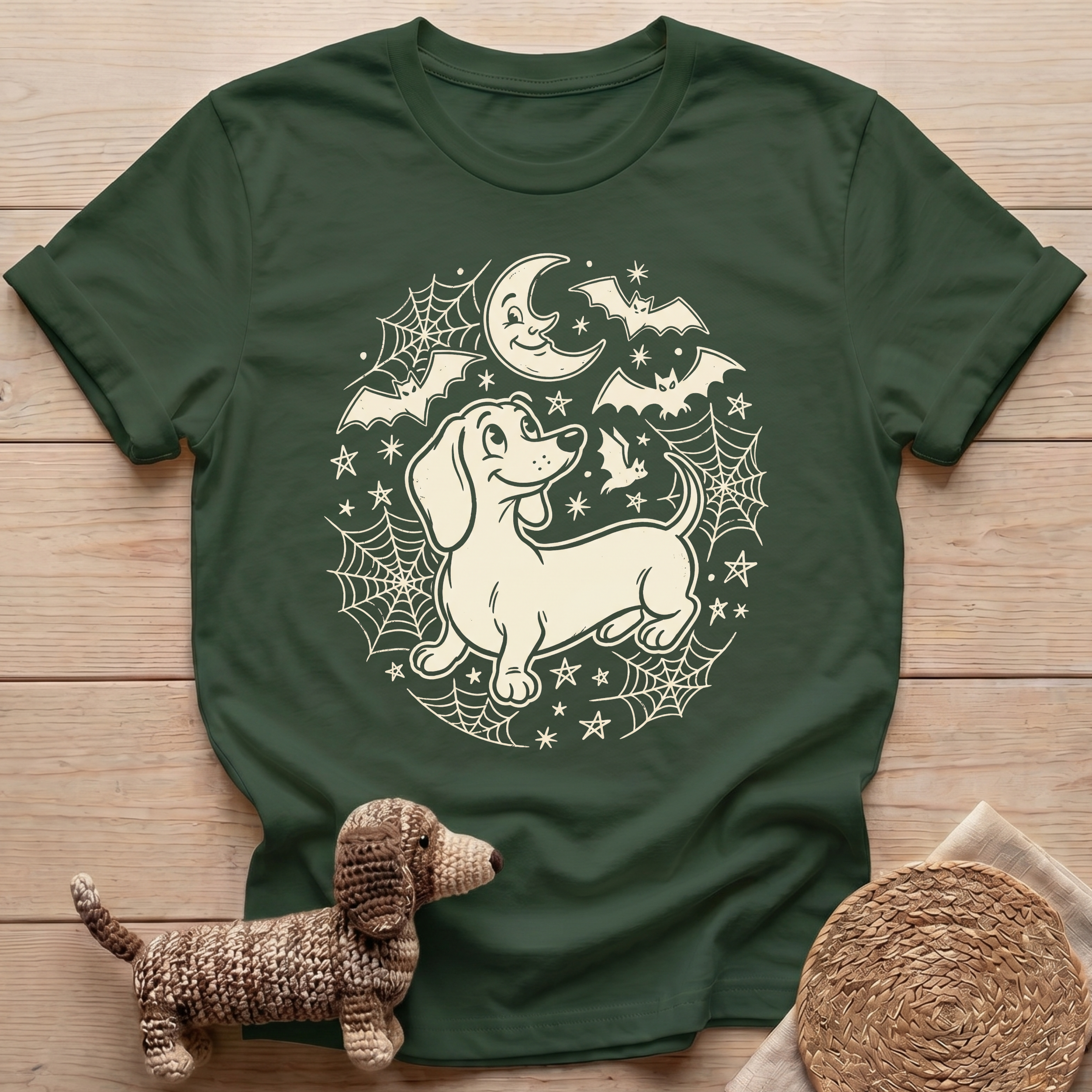 Moon Spiderweb T-Shirt