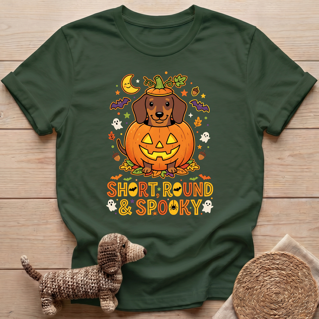 Short Round Spooky T-Shirt