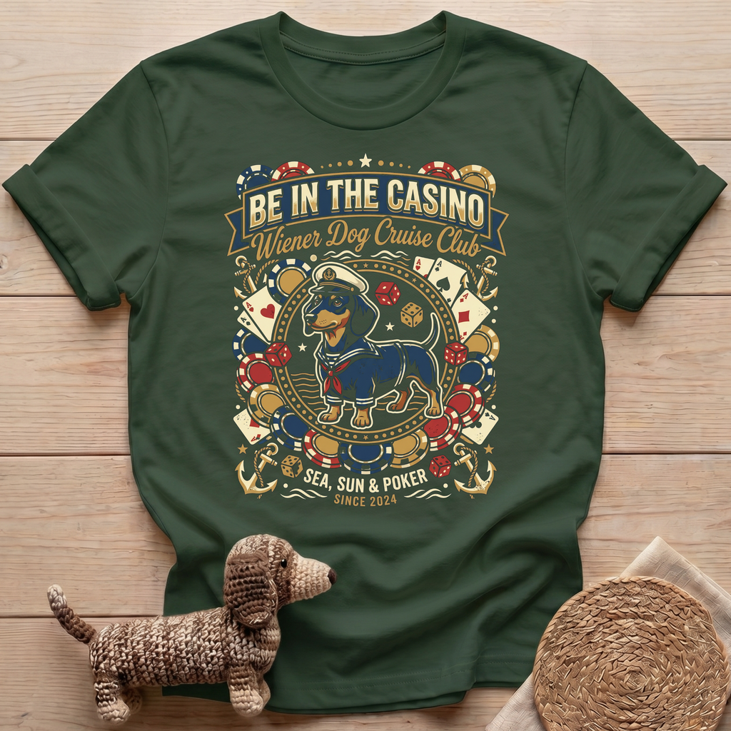 Wiener Dog Cruise Club T-Shirt