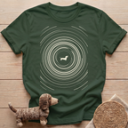 Circle Dachshund T-Shirt