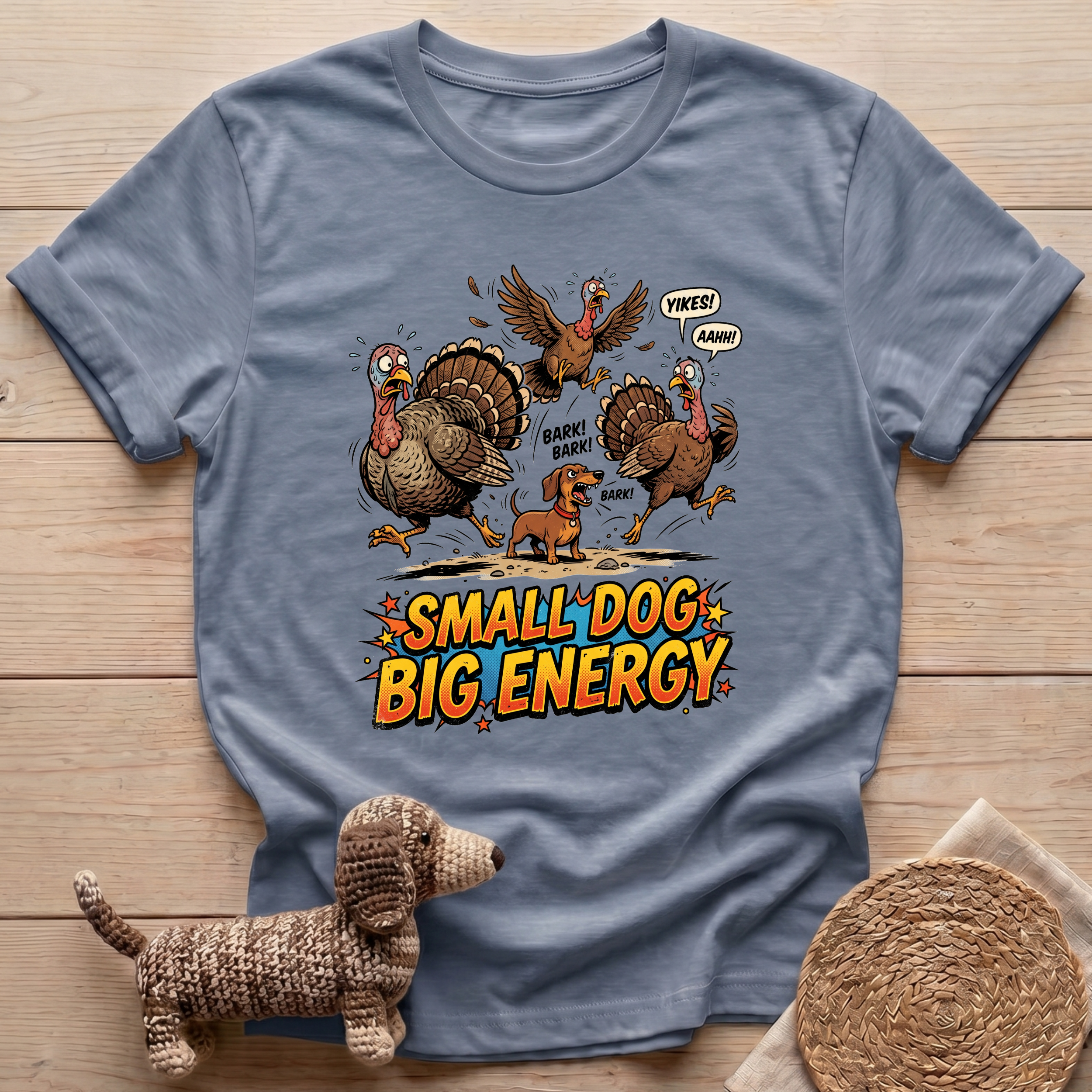 Small Dog Big Energy T-Shirt