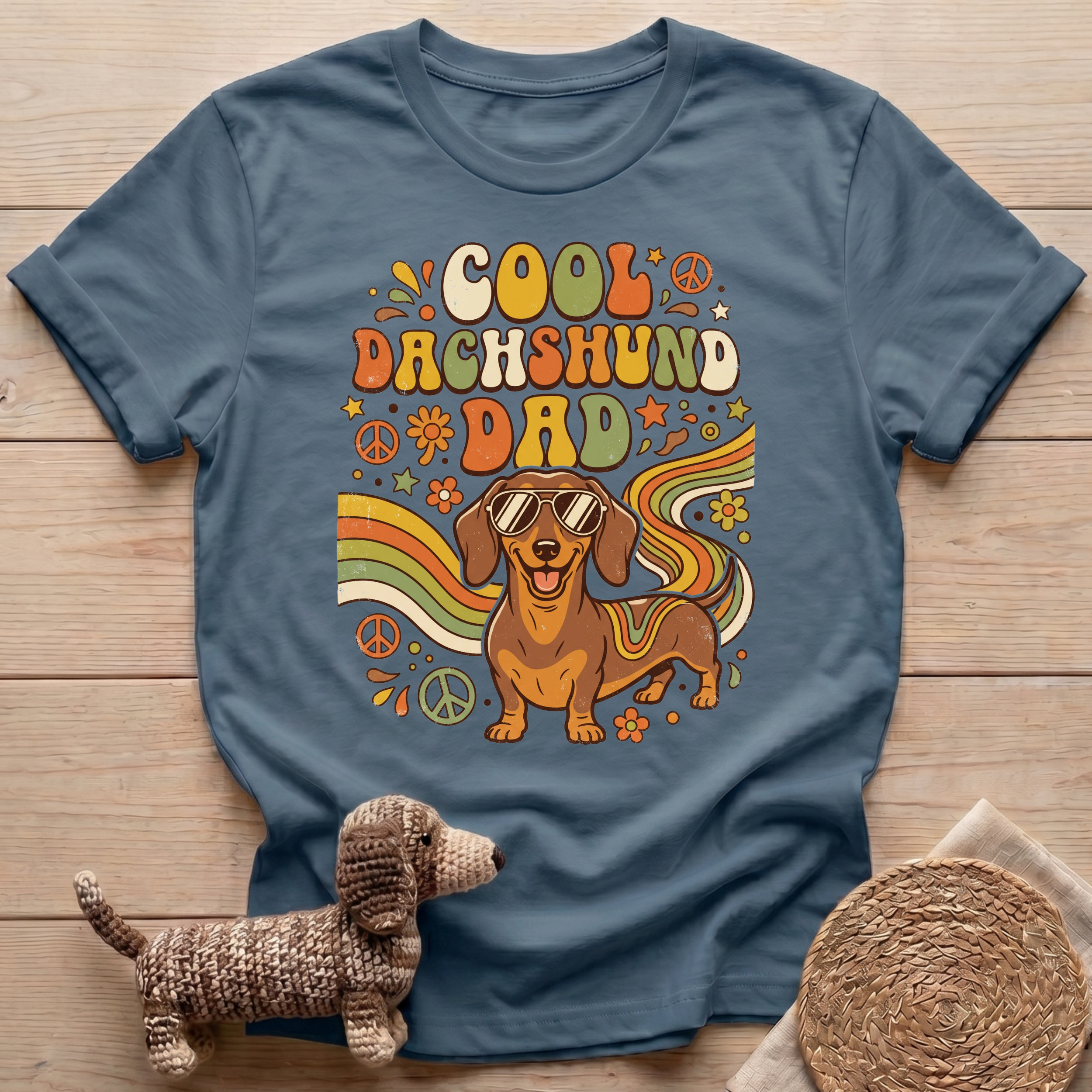 Cool Dachshund Dad T-Shirt