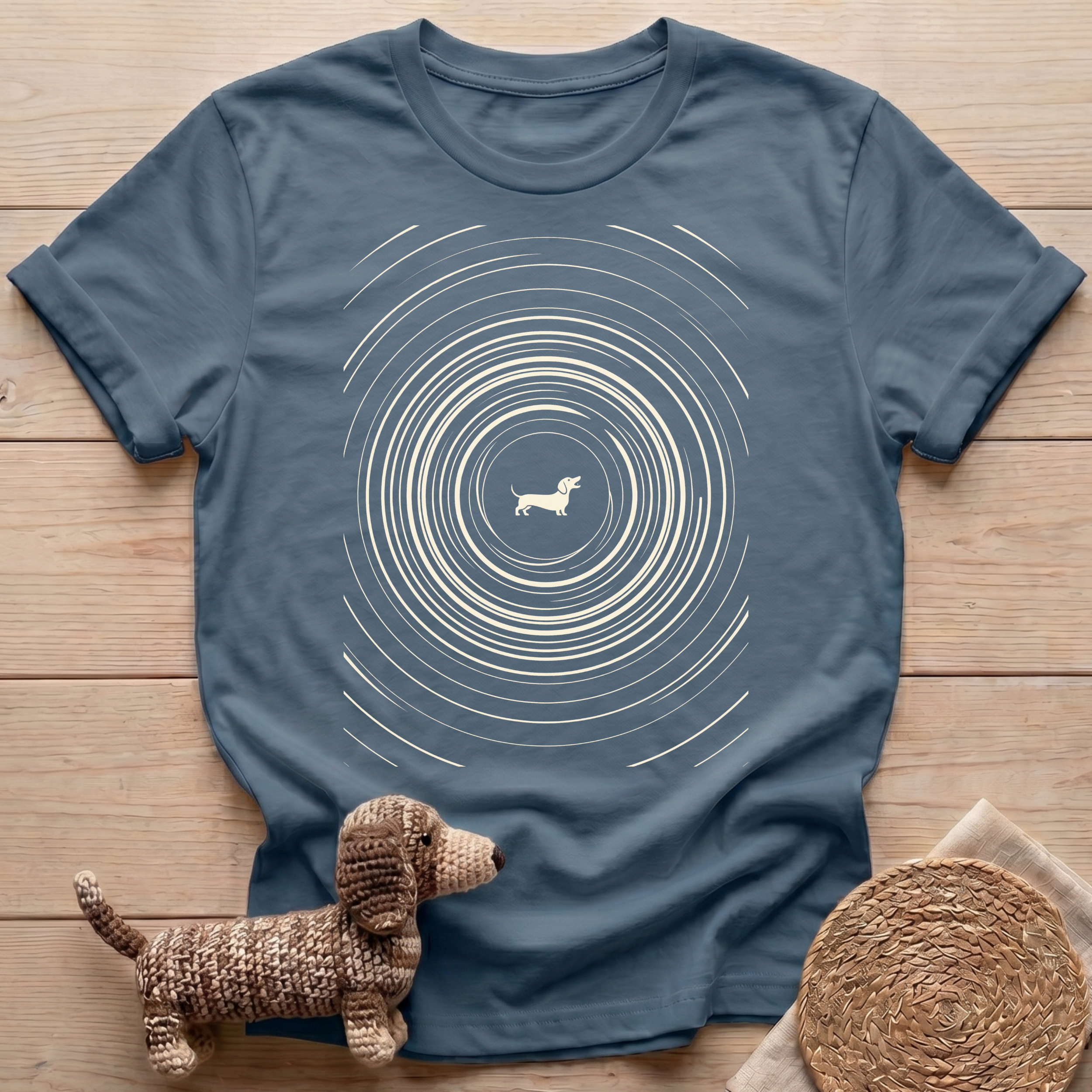 Circle Dachshund T-Shirt