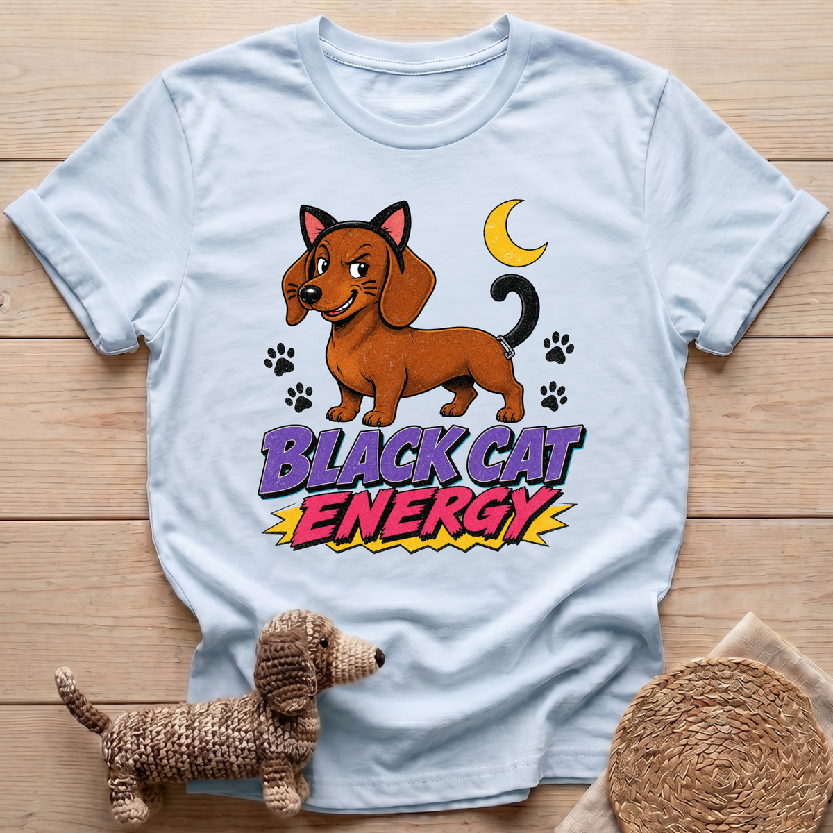 Black Cat Energy T-Shirt