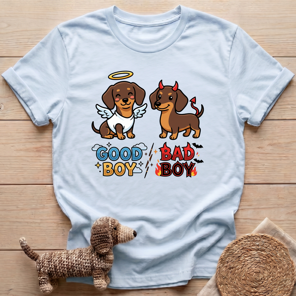 Good Boy vs Bad Boy T-Shirt