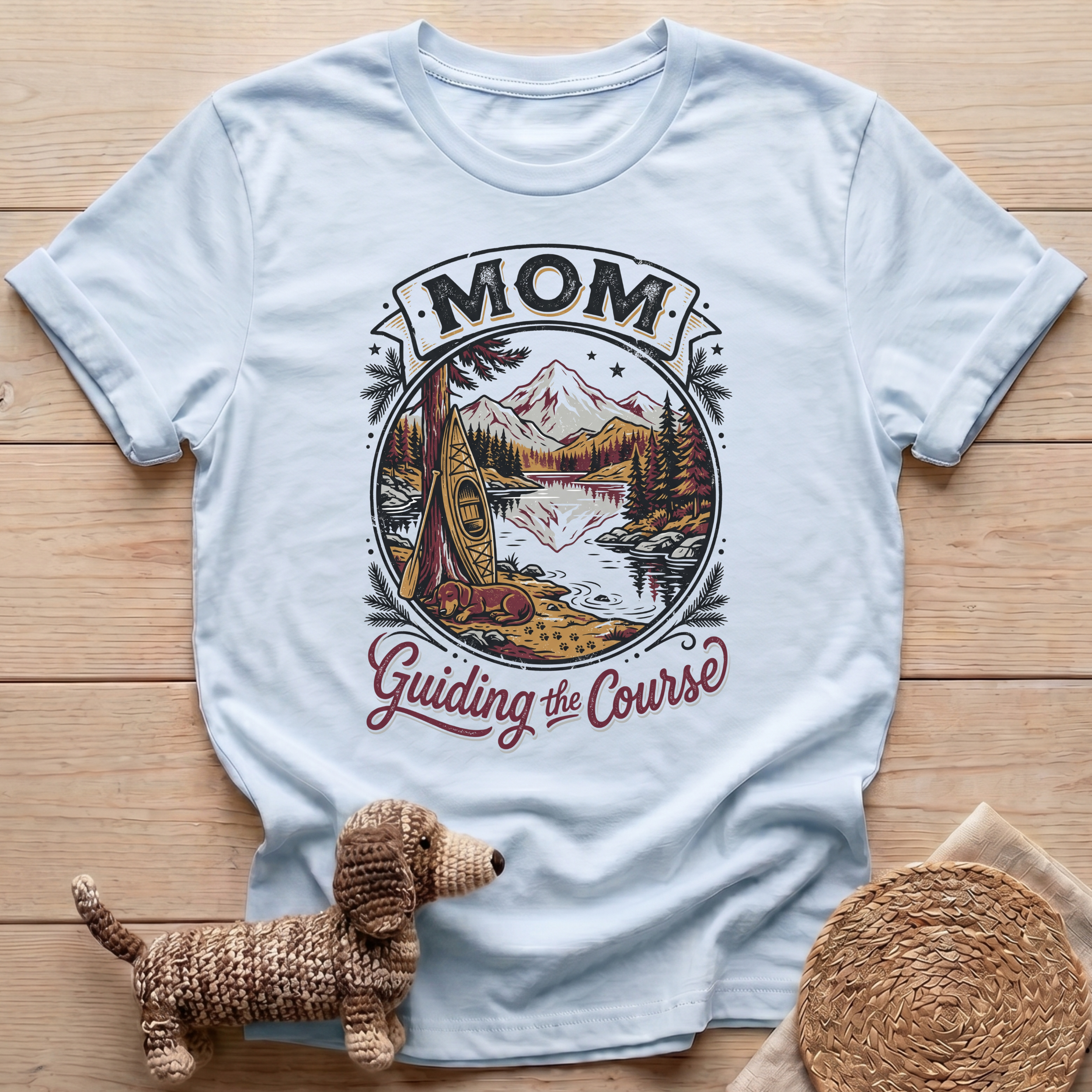 Mom Guiding the Course T-Shirt
