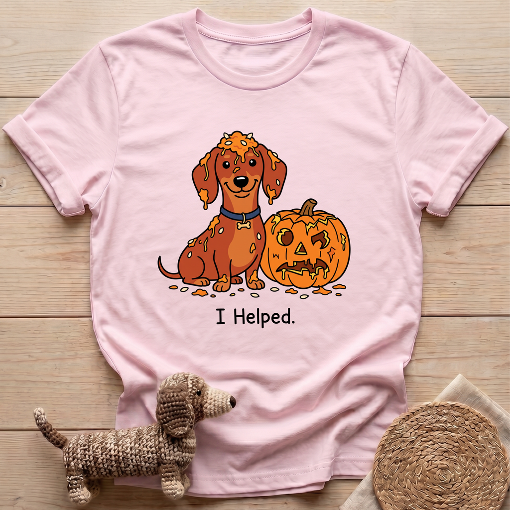 I Helped T-Shirt