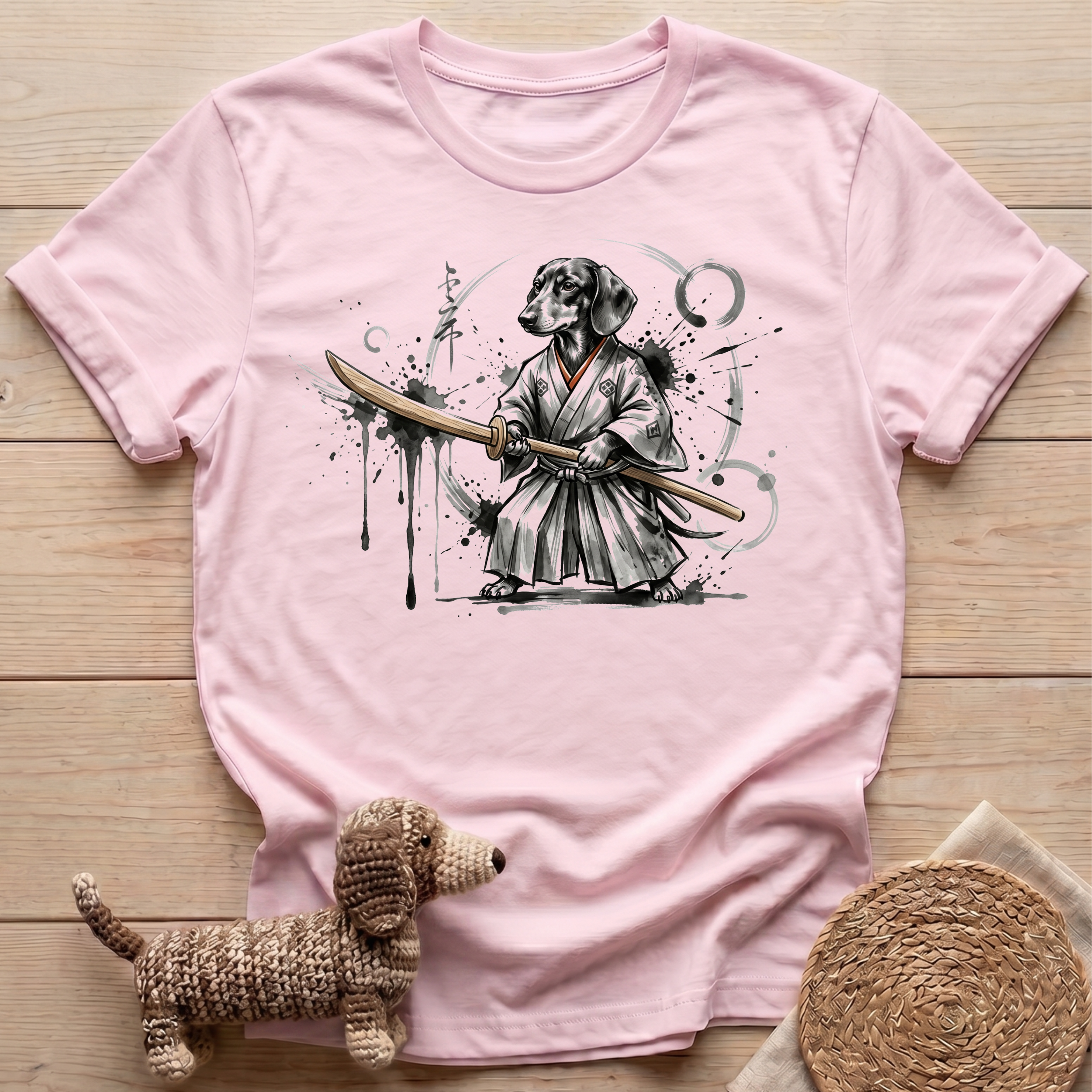 Samurai Dachshund T-Shirt