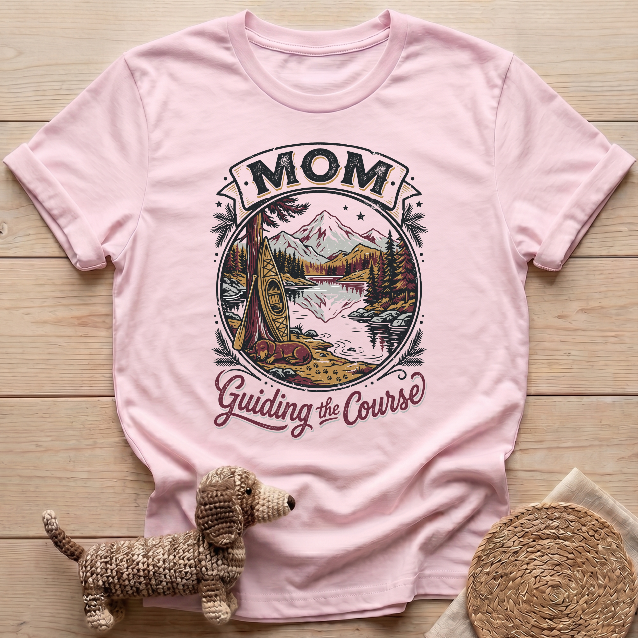 Mom Guiding the Course T-Shirt