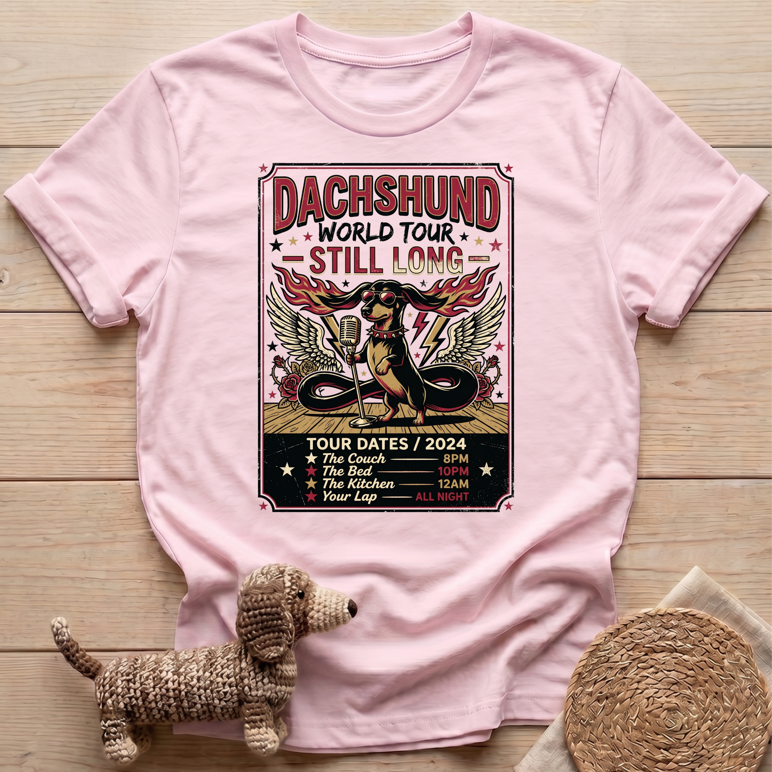 Dachshund World Tour T-Shirt