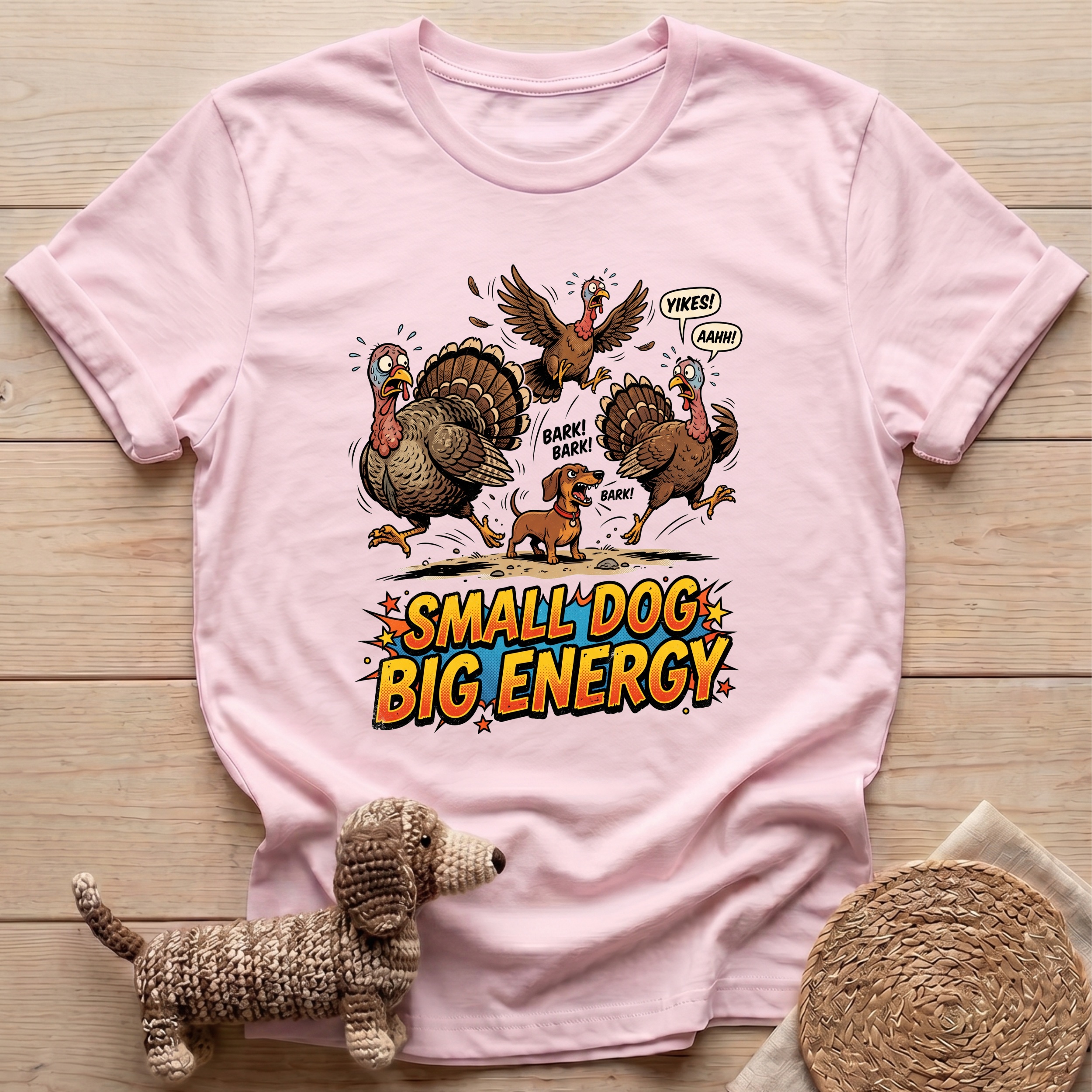 Small Dog Big Energy T-Shirt