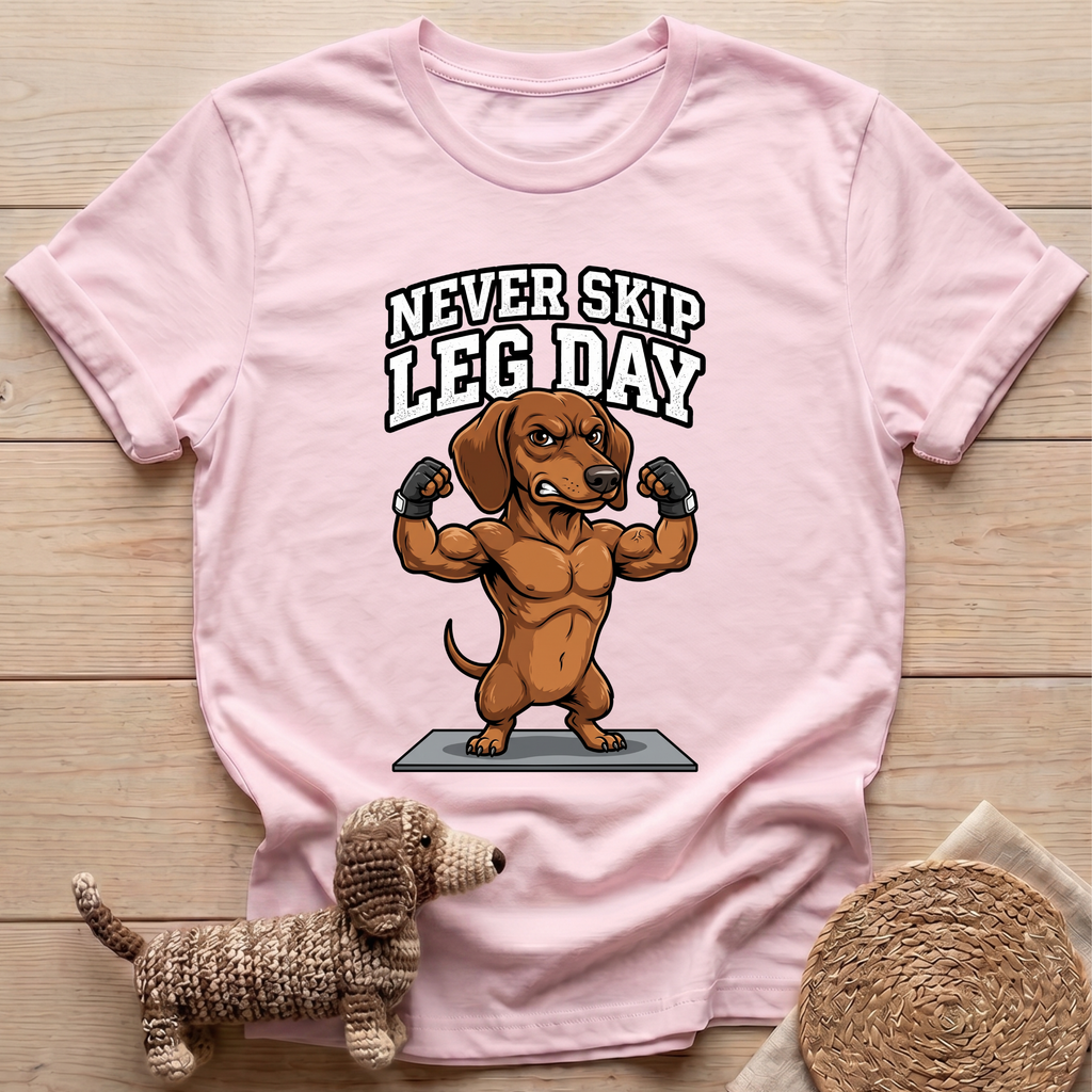 Never Skip Leg Day T-Shirt