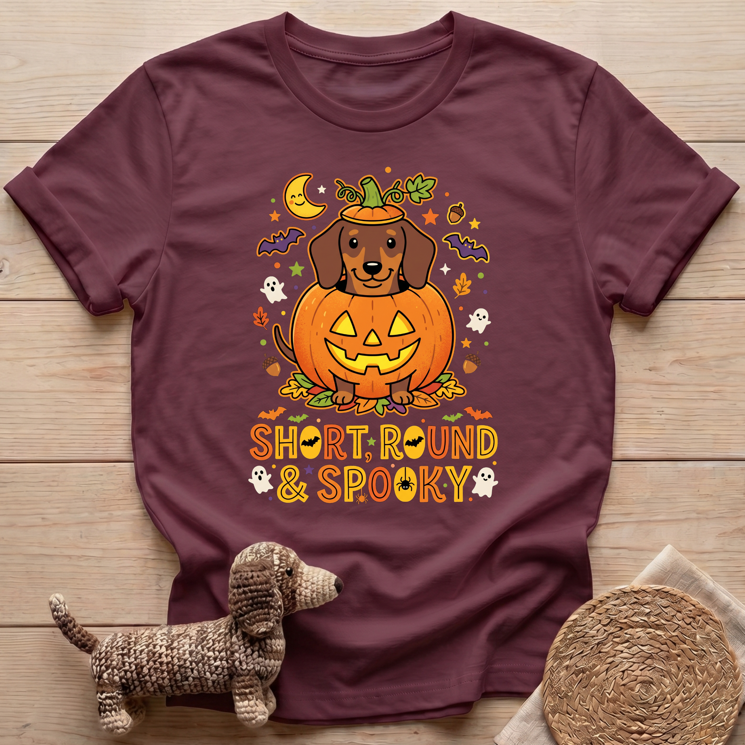 Short Round Spooky T-Shirt