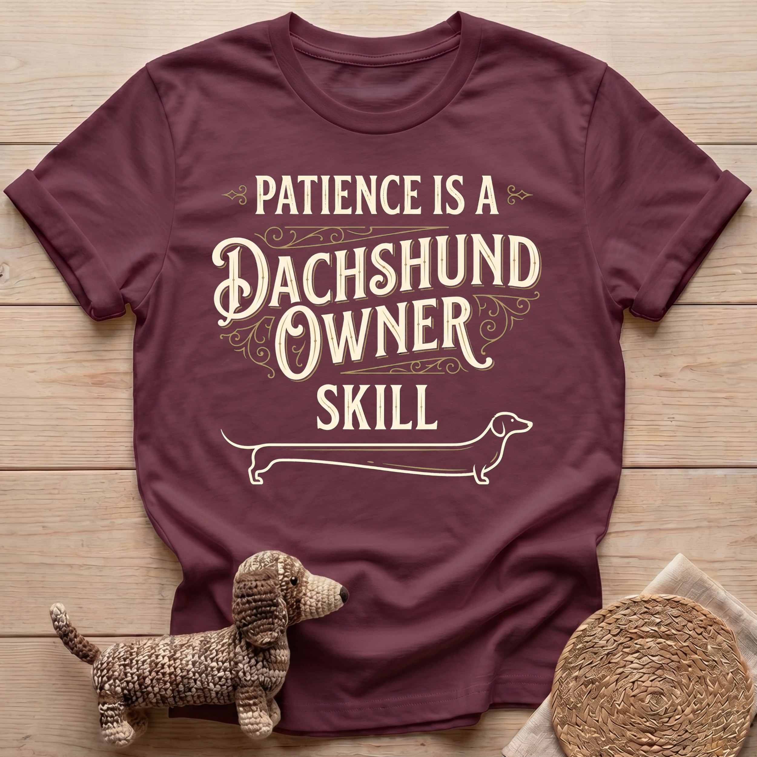 Dachshund Owner Skill T-Shirt