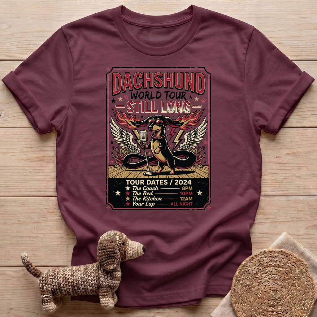 Dachshund World Tour T-Shirt