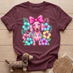 Pink Tropical T-Shirt