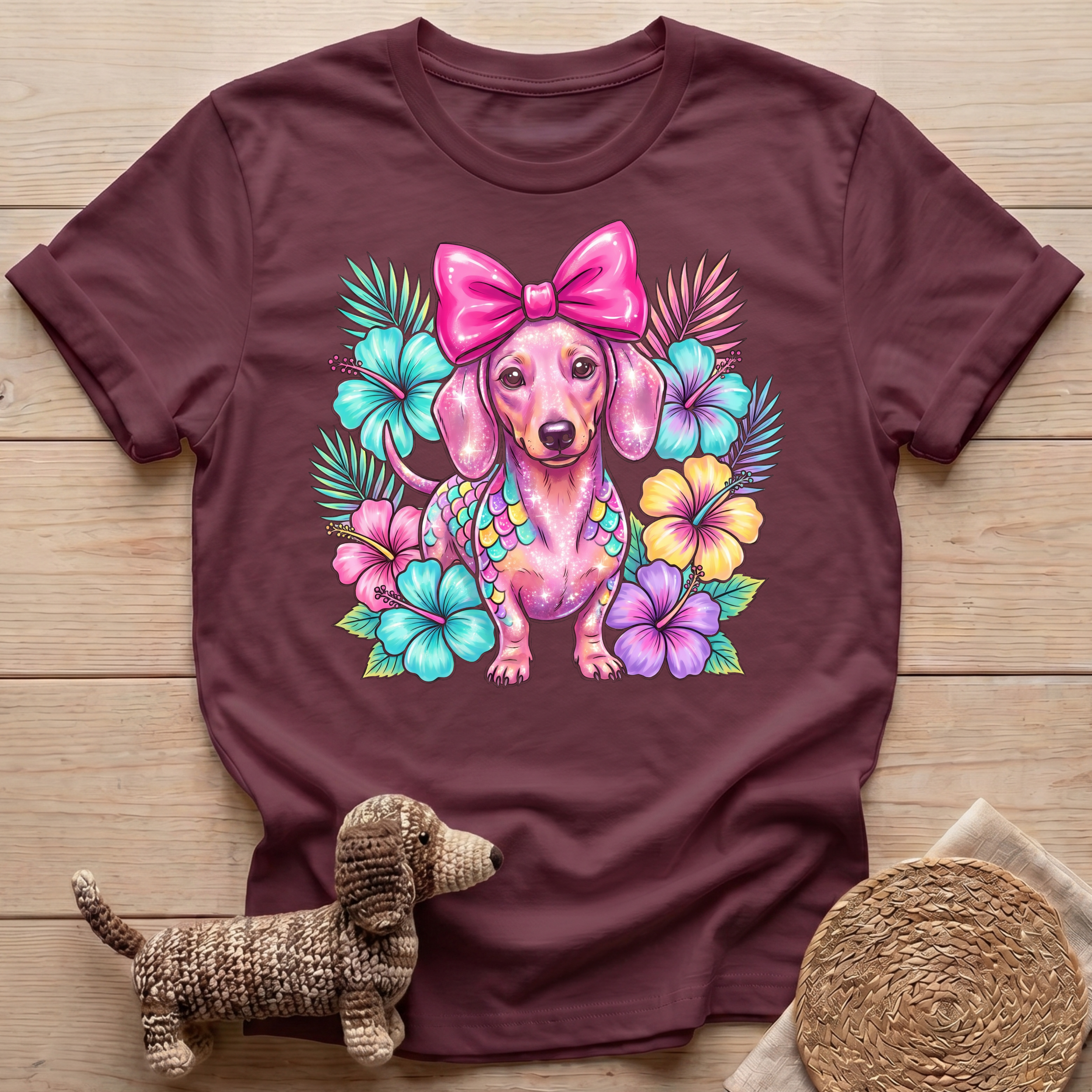 Pink Tropical T-Shirt