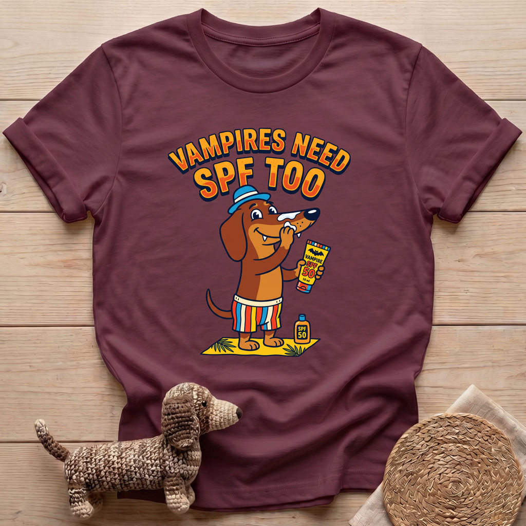 Vampires Need SPF Too T-Shirt