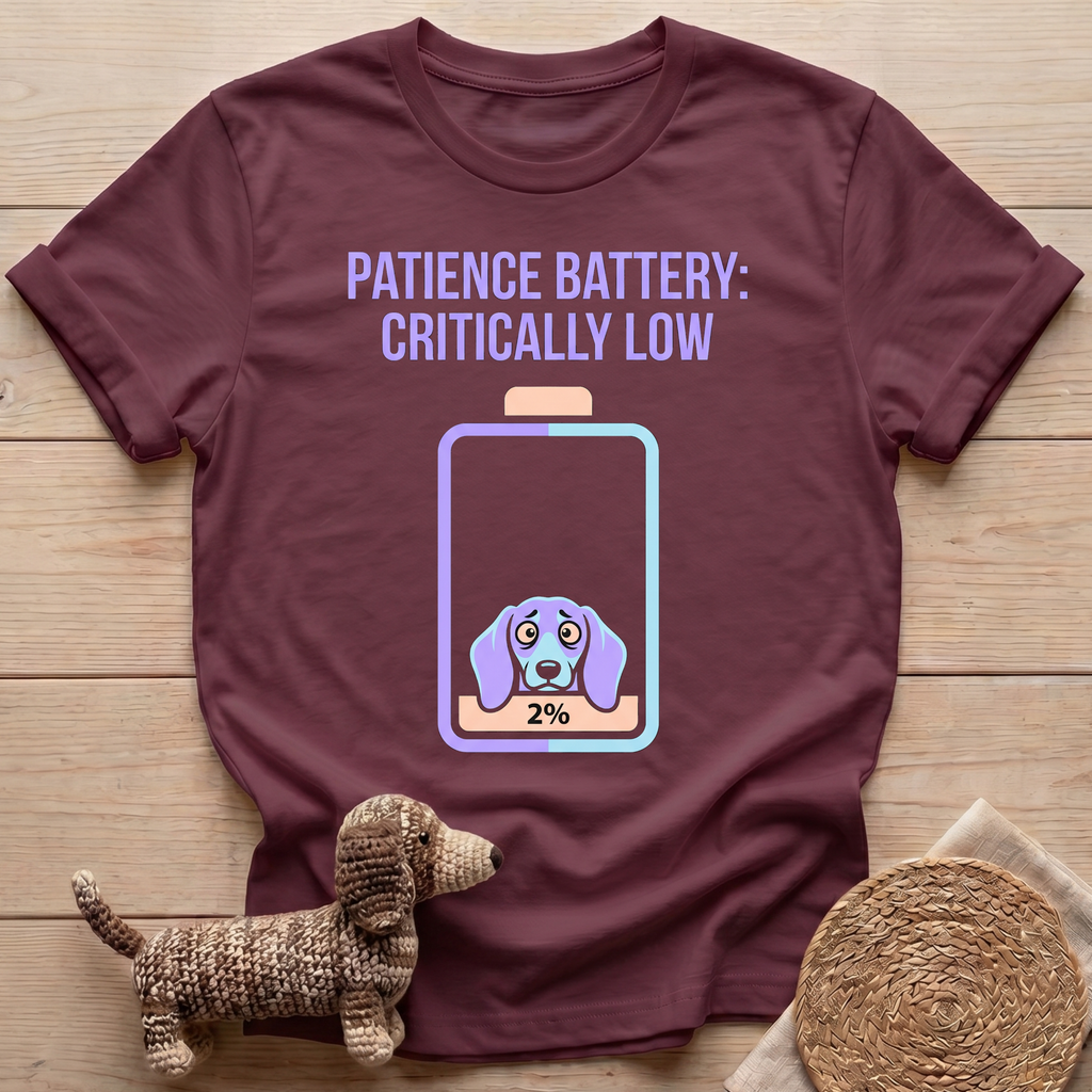 Patience Battery T-Shirt