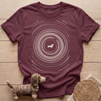 Circle Dachshund T-Shirt