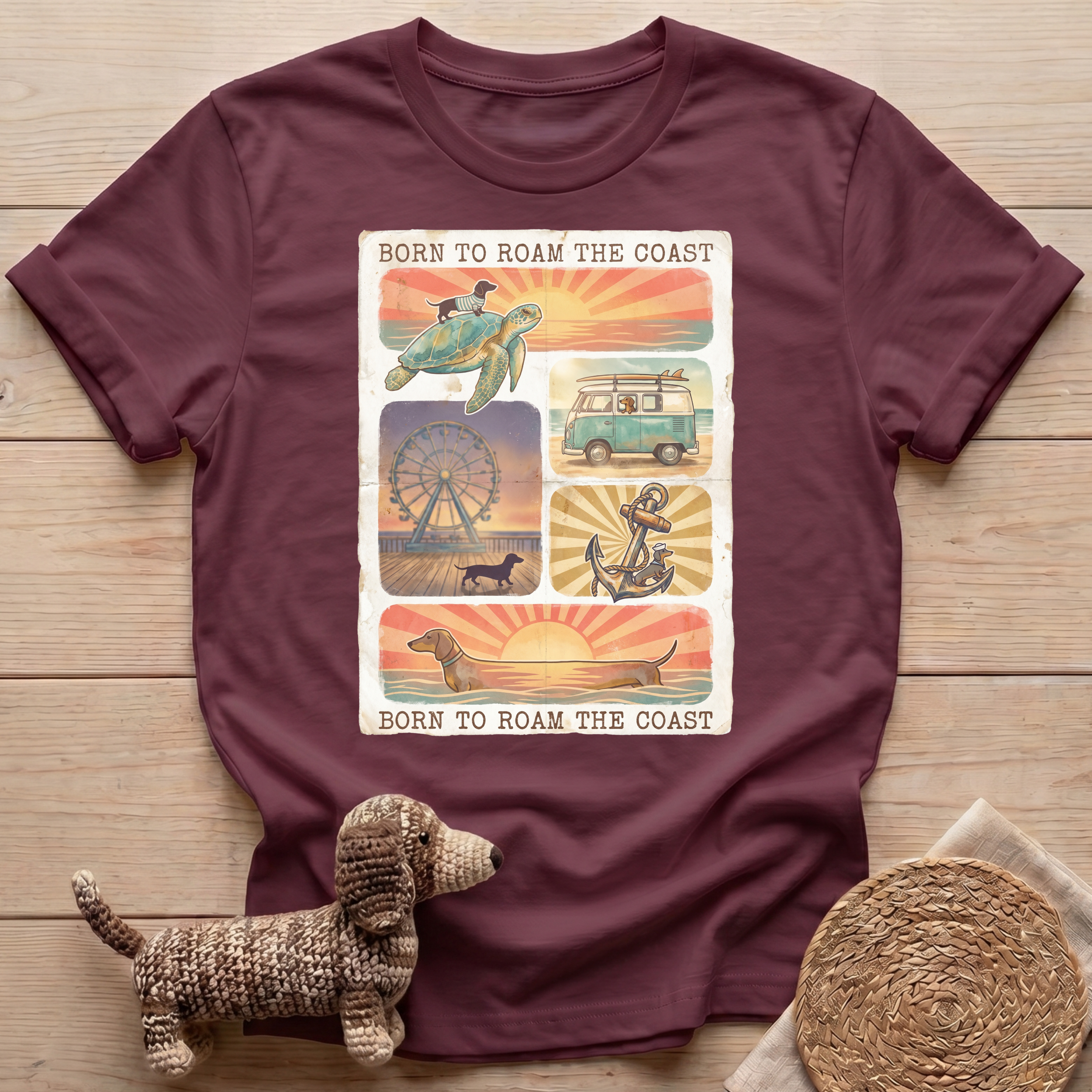 Born To Roam The Coast T-Shirt