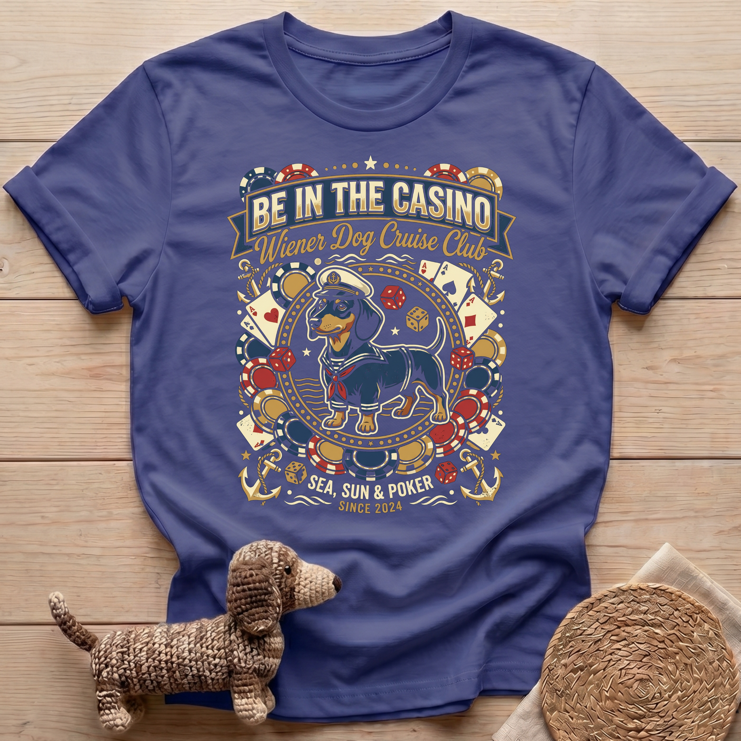 Wiener Dog Cruise Club T-Shirt