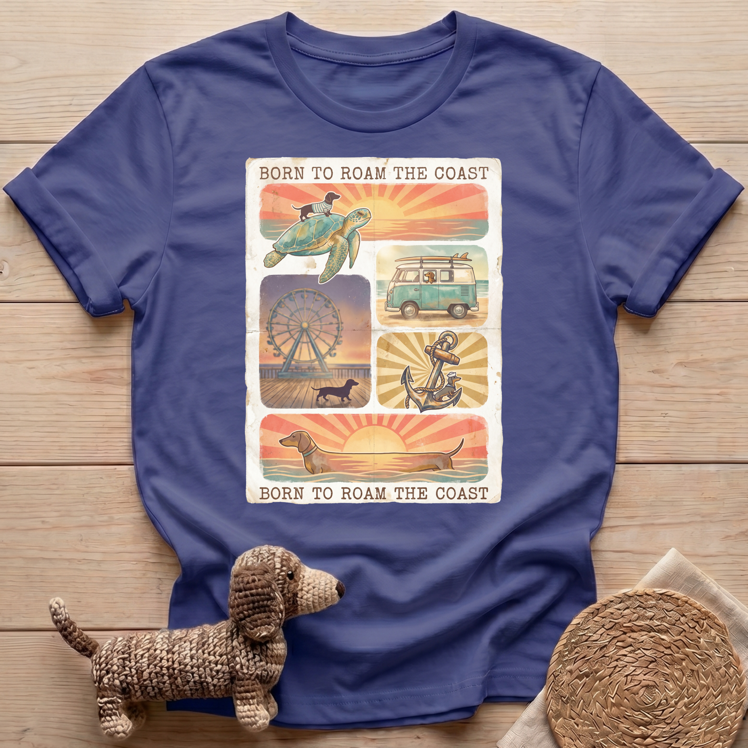 Born To Roam The Coast T-Shirt