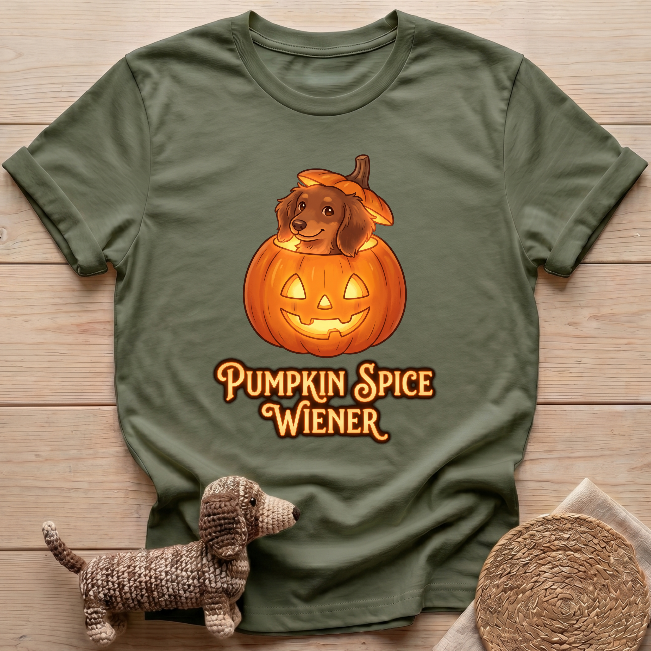 Pumpkin Spice Wiener T-Shirt