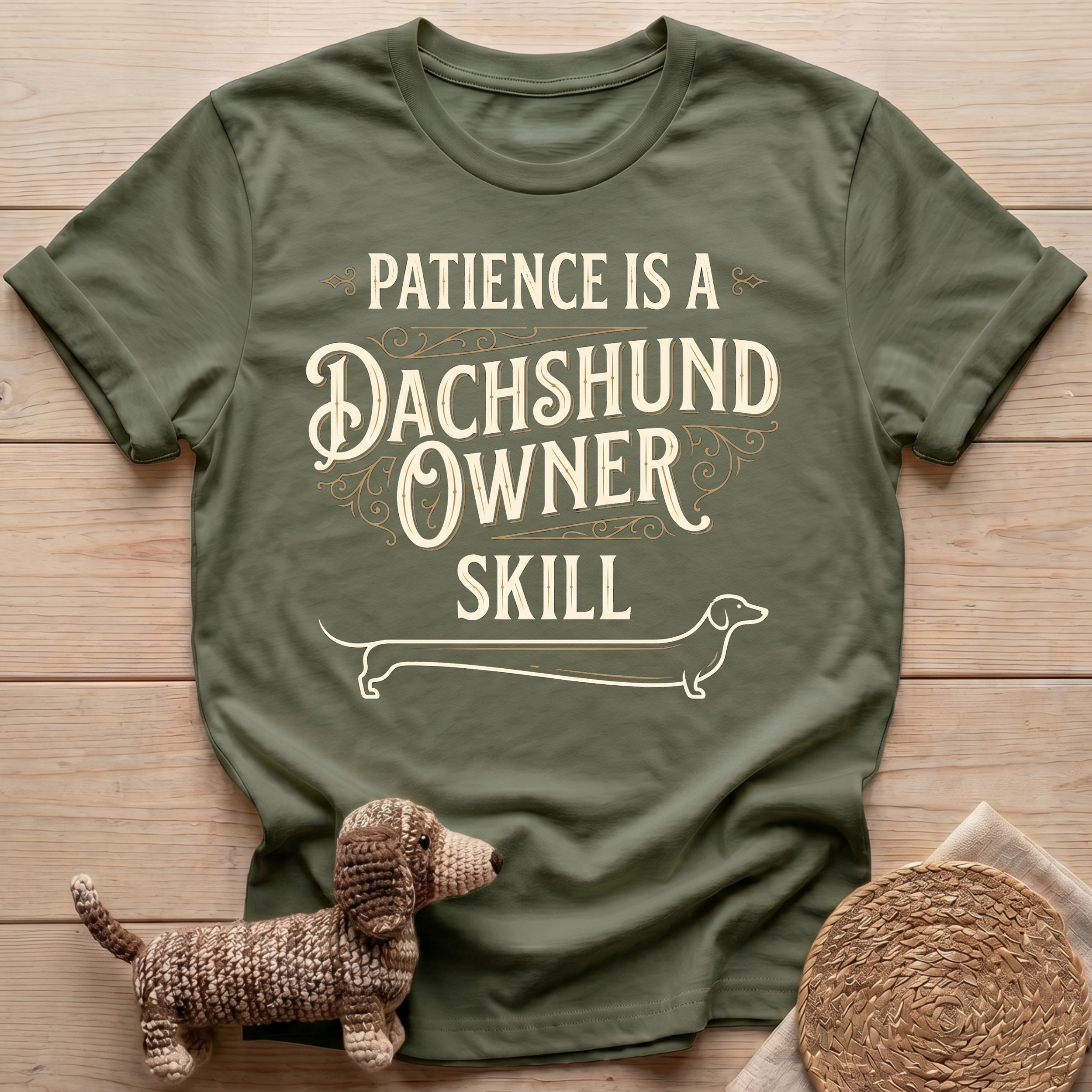 Dachshund Owner Skill T-Shirt